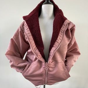 Fabletics Reversible fleece & Rain jacket (small)